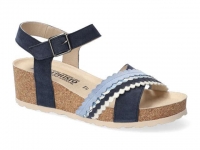 chaussure mephisto sandales valerya bleu jean